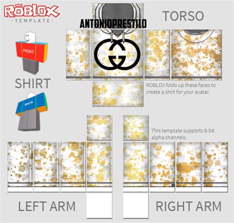 gucci roblox clothes|gucci shirt roblox template.